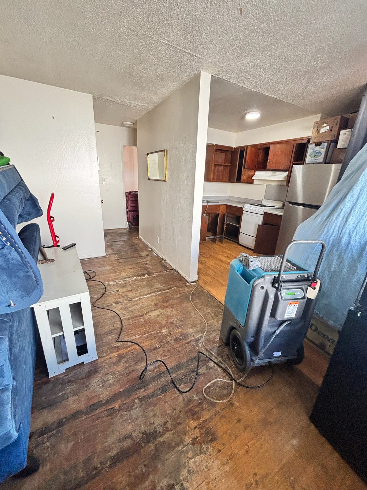 Kitchen restoration after water damage — All Action Water Damage
